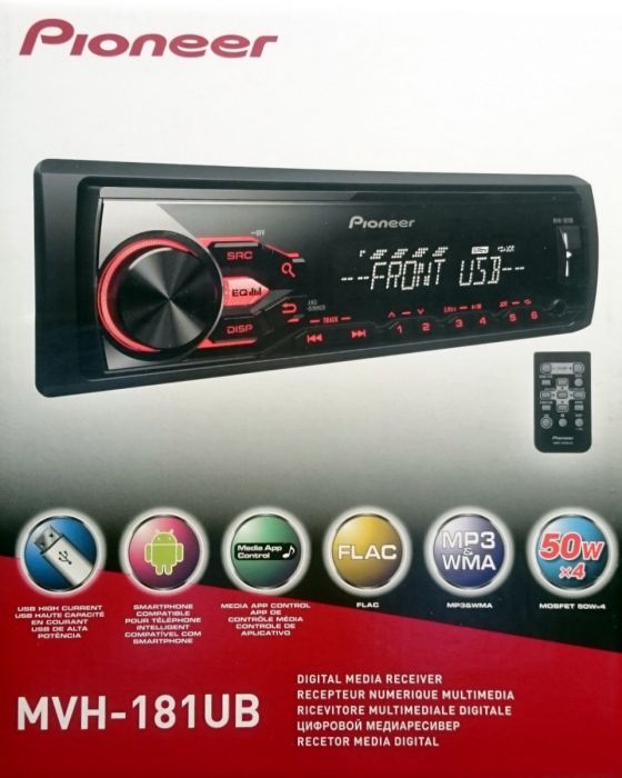 Pioneer auto radio MVH-181UB